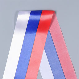 Цена за 5 шт. Лента на выпускной «Выпускник детского сада», атлас