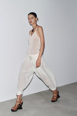 KNITTED STRAPPY TOP - Zara фото 4