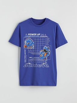 Dinozor Bask?l? Erkek ?ocuk Ti??rt