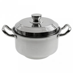 "Сидней" Набор кастрюль из нержавеющей стали 4 штуки: д18см h11см 1,8л; д20см h11,5см 2,4л; д21,5см h12,5см 3,3л; д24см h13,3см 4,2л, s0,80мм, крышки и ручки нержавеющая сталь, без теплораспределительного дна, цветная коробка (Китай)