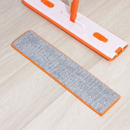 Швабра с отжимом, водосгоном и щёткой Raccoon, 2 насадки из микрофибры 50?11 см, стальная ручка 141 см фото 28