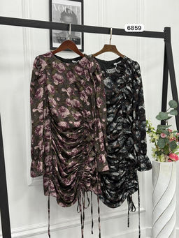 Платье #КТ6859, бордовый - Dommod фото 10