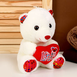 Мягкая игрушка Медведь с сердцем - Simaland фото 2