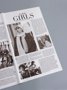 Цена за 20 шт. Пленка флористическая для цветов «Газета моды» 65 мкм, серая, 50×57±1 см