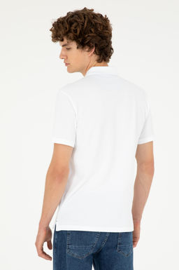 Мужская белая базовая футболка Неожиданная скидка в корзине - U.s. polo assn фото 12