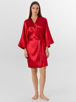 Пеньюар женский красный