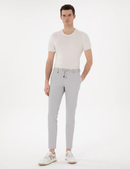 Gri Klasik Jogger Pantolon