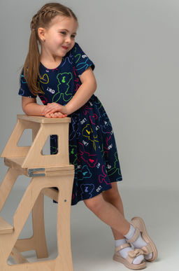 Летнее платье из бамбука для девочки Happyfox