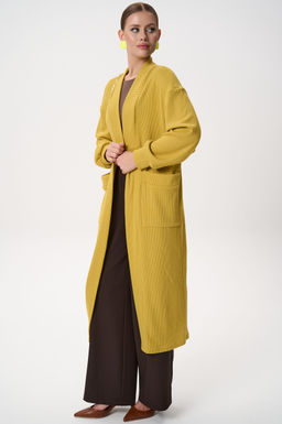 Кардиган Катрис (горчичный) - Эльза фото 15