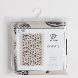 Скатерть «Этель» Healthy life 110×147 см, 100% хлопок, репс 210 г/м²