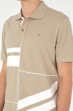 Мужская футболка светло-хаки - U.s. polo assn фото 7