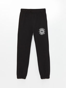 Beli Lastikli Bask?l? K?z ?ocuk Jogger E?ofman Alt?