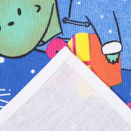 Полотенце Доляна Дракончики с подарками 28х46 см, 100% хл, рогожка 164 г/м2  фото 4