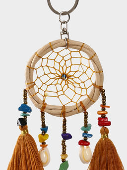 Брелок «Ловец снов», 17 см, медный