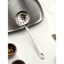 Шумовка из нержавеющей стали Доляна Виктория, 226,5 см, цвет серебряный