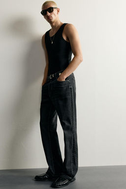JEANS FLARE FIT / Carb?n - Zara фото 5