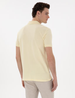 A__k Sar_ Slim Fit K_vr_lmaz Polo Yaka Basic Ti__rt - Pierre cardin фото 12