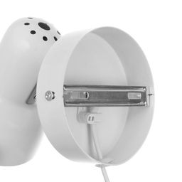 Светильник Бра «Севантос», с проводом, Е27, 40 Вт, белый, 9×9×14 см