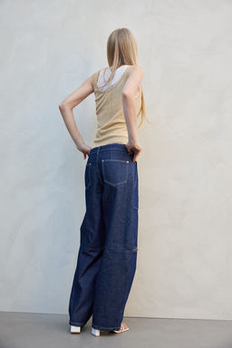Barrel Low Cargo Jeans - H&m фото 5