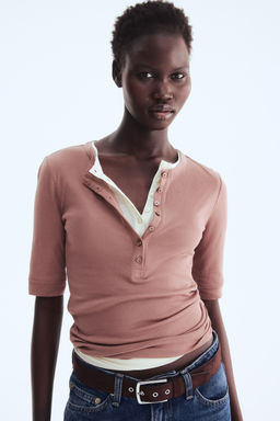 Top en algod?n pima - H&m фото 6