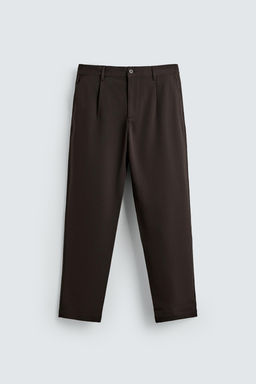 PANTAL?N STRAIGHT FIT CONFORT / Marr?n
