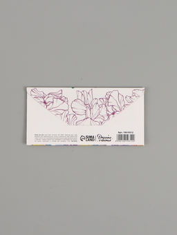 Цена за 10 шт. Конверт для денег «Поздравляю», яркие цветы, двусторонний, 16.5×8 см