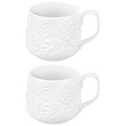 Набор кружек 2 пр. 500 мл 13,5*10*9 см "Тропики", фарфор