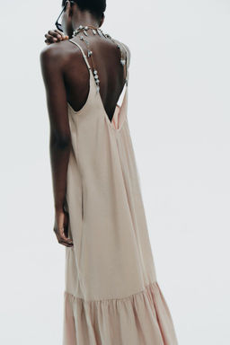 FLOWING MIDI DRESS - Zara фото 6