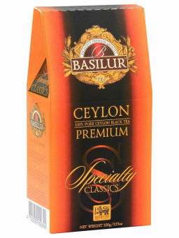 Коллекция Избранная классика/ Цейлонский Премиум / (70772) черн. вес 100 г (BASILUR)