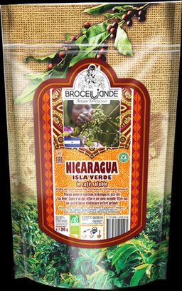 CAFE DE BROCELIANDE. Nicaragua 200 гр. мягкая упаковка
