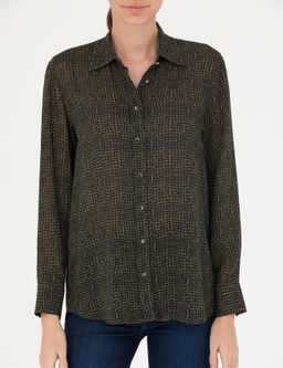 Kahverengi Comfort Fit Uzun Kollu G_mlek - Pierre cardin фото 6