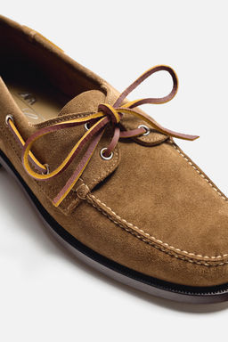 CASTELLANO 1920 ® X ZARA MAN DECK SHOES  фото 7