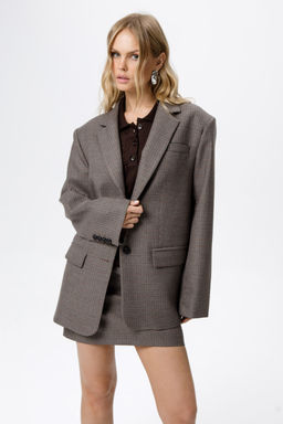 Жакет Pirs 6321 коричневый