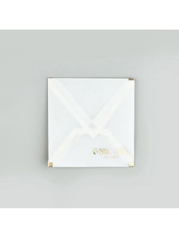 Цена за 5 шт. Открытка с конвертом «Для самой нежной», тиснение, 7 х 7 см