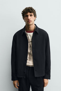 REGULAR FIT OVERSHIRT - Zara фото 2