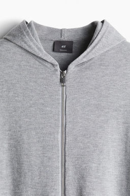 Chaqueta de punto con capucha Regular Fit - H&m фото 6