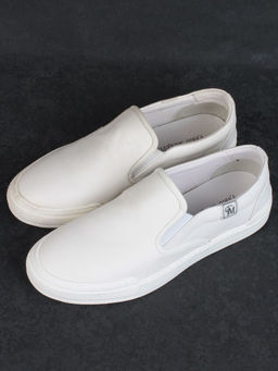 03-A69870-11-2 WHITE Полуботинки спортивные мужские (натуральная кожа)