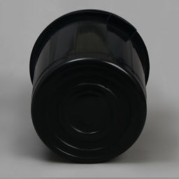 Бак хозяйственно - бытовой, 50 л, полипропилен, с крышкой, чёрный