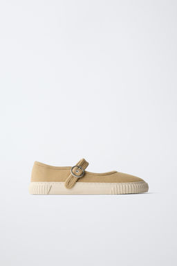 BAILARINA DEPORTIVA BAREFOOT / Blanco Crudo