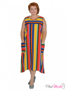 Платье Модель №1043 размеры 44-84 - Plusmoda фото 6