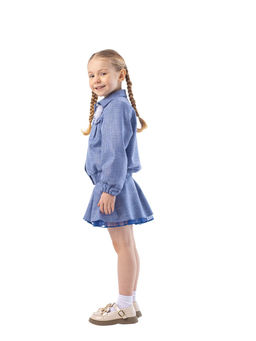 Юбка для девочки О66661 - Карамелли фото 6