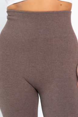 Лосины в рубчик утепленные - Lt collection фото 22