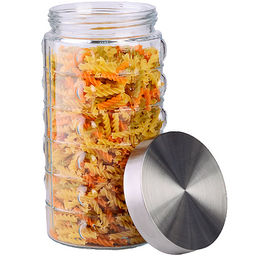 31026 Набор банок для сыпучик продуктов 4пр стекло/полипроп/нерж/ст MB (х4) - Mayer&boch фото 3