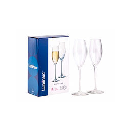 Набор фужеров для шампанского SERENA LINE 2шт 200мл арт.X2271 /ЛЮМИНАРК/
