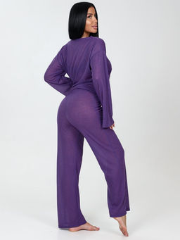 006 Пижама брюки (Фиолетовый) - А-дина фото 5