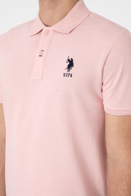 Erkek Slim Fit Polo Yaka Pudra Basic Ti__rt Sepette S_rpriz _ndirim - U.s. polo assn фото 7