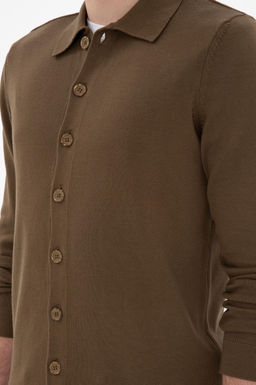 Мужской хаки базовый трикотаж кардиган Неожиданная скидка в корзине - U.s. polo assn фото 7