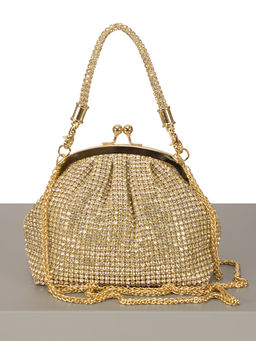 LACCOMA сумка ST126-золотой стразы