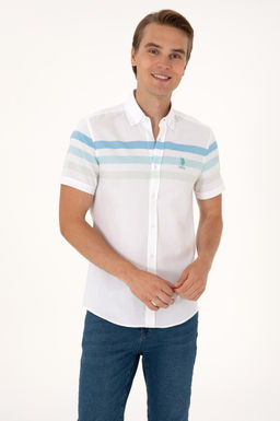 Erkek Aqua K_sa Kollu G_mlek - U.s. polo assn фото 3