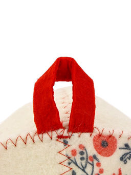 Шапка для бани и сауны Мезенские кони, полиэфир 70%, шерсть 30% - Simaland фото 6